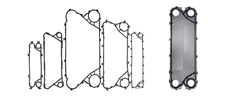 Heat Exchangre Gasket Apv N35 N50 Q030d NBR EPDM for Beer Wort Cooler Plate Heat Exchanger