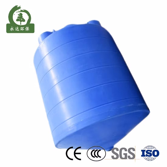 Serbatoio di dosaggio del serbatoio dell'acqua produttivo di massa in materiale PE a colori personalizzato. Stampo rotazionale
